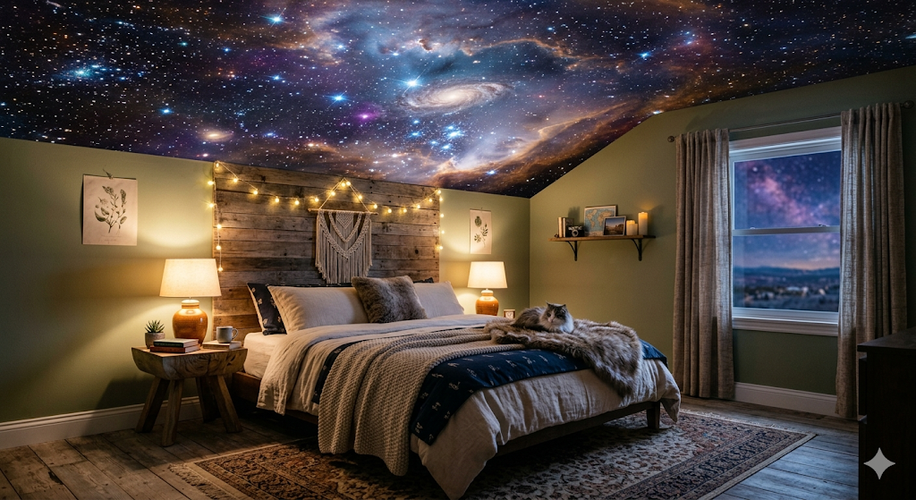 Galaxy Inside a Room